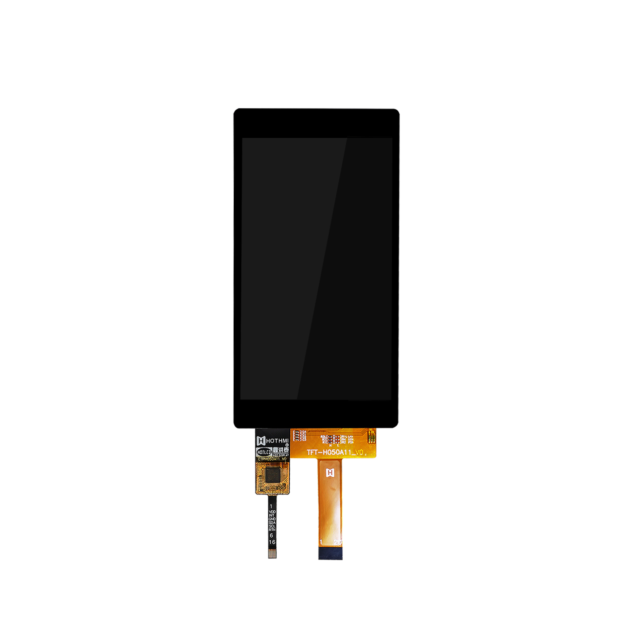5.0 inch TFT LCD With Capacitive Touch Panel
